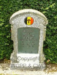 Le Mans West Cemetery - De Geest, Casimir